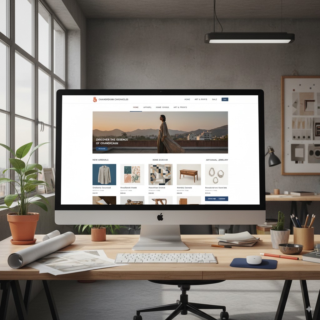 Modern Ecommerce Website Design in Chandigarh