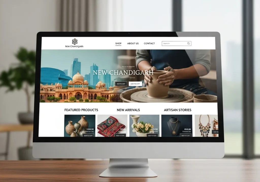 ecommerce website design New Chandigarh